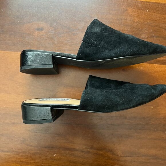 Steve Madden Suede Mules - Picture 4 of 6